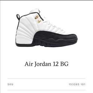 Air Jordan 12 BG “TAXI”